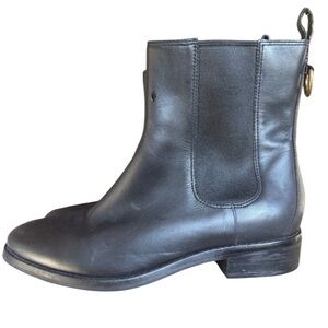 COLE HAAN ladies waterproof black booty size 8 very good condition